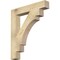 Ekena Millwork Merced Block Rough Sawn Bracket, Douglas Fir, 4"W x 26"D x 30"H BKT04X26X30MRC05RDF - alternate 1